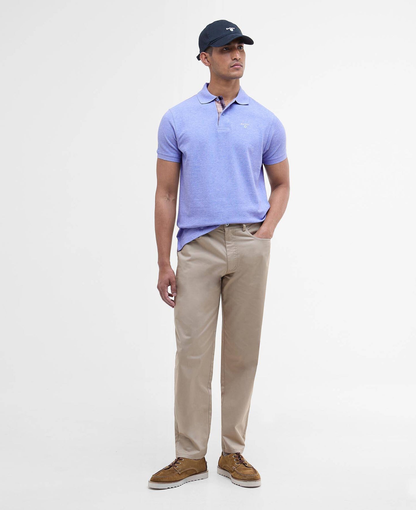 Barbour Tartan Pique Polo Shirt