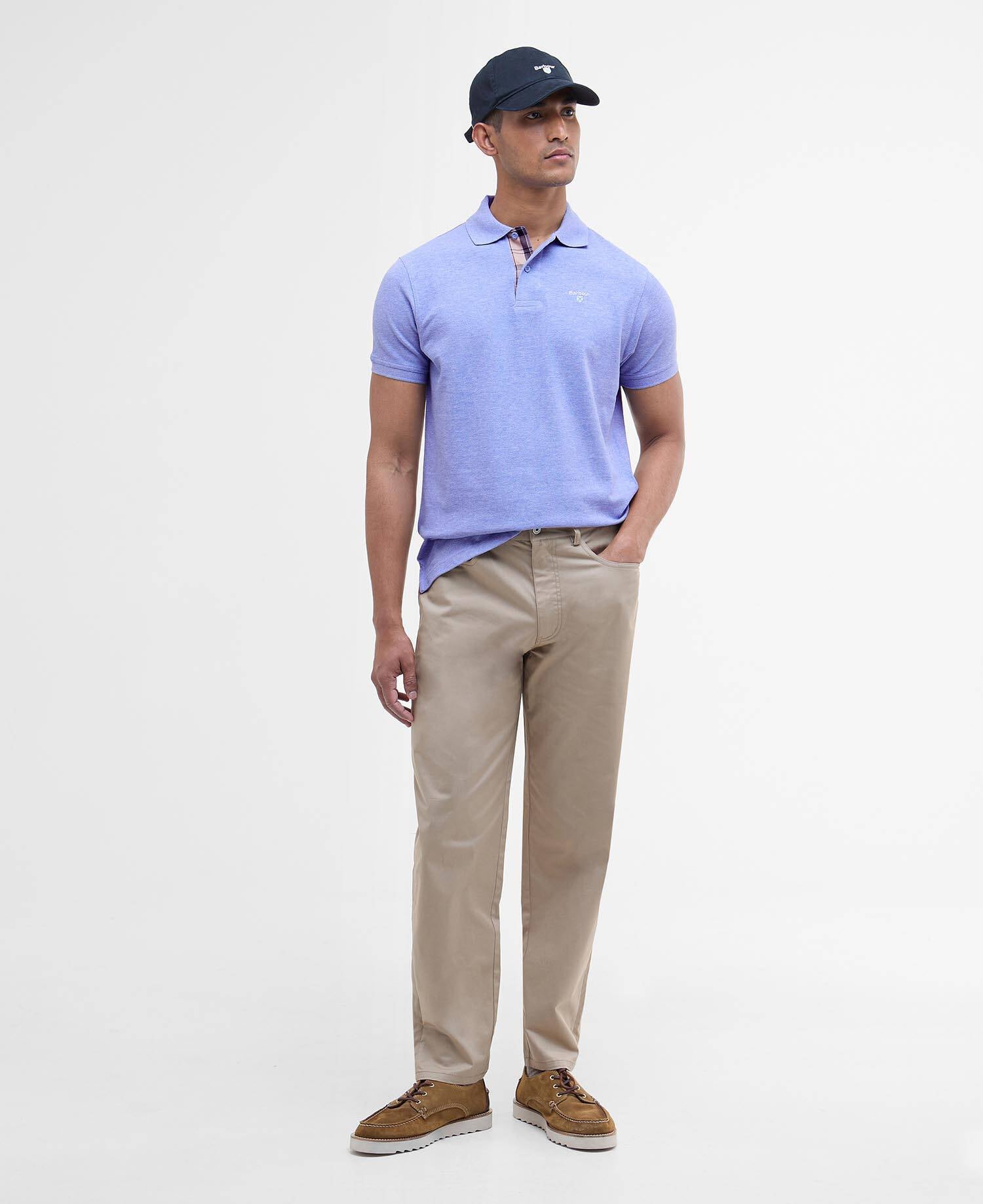 Barbour Tartan Pique Polo Shirt