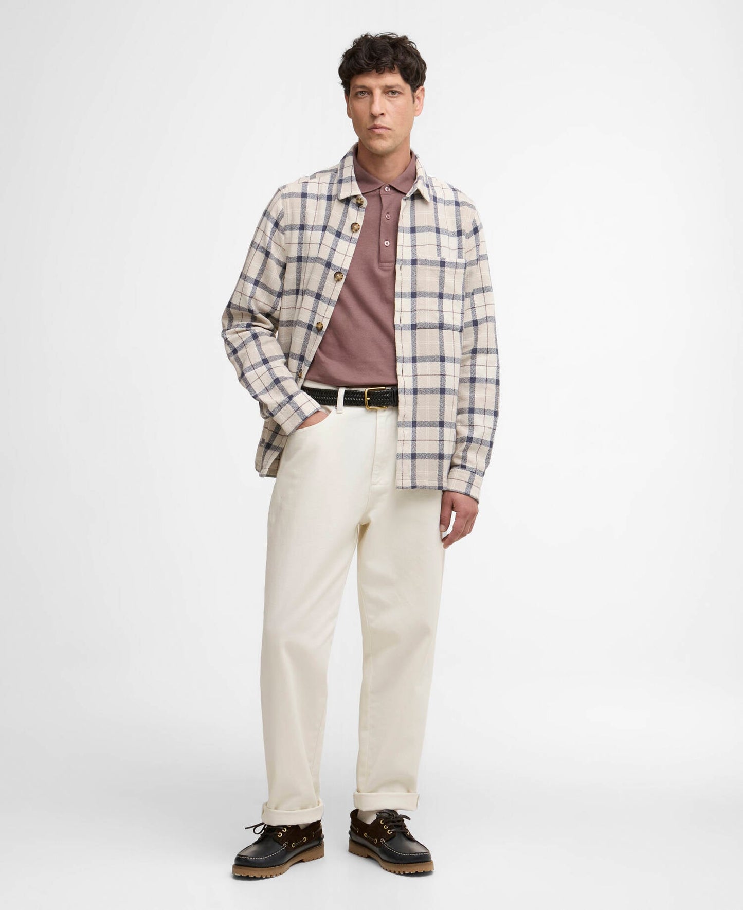 Barbour Vennel Textured Tartan Overshirt