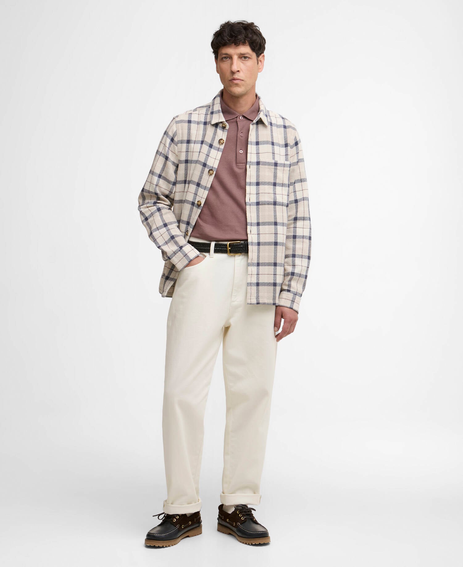 Barbour Vennel Textured Tartan Overshirt