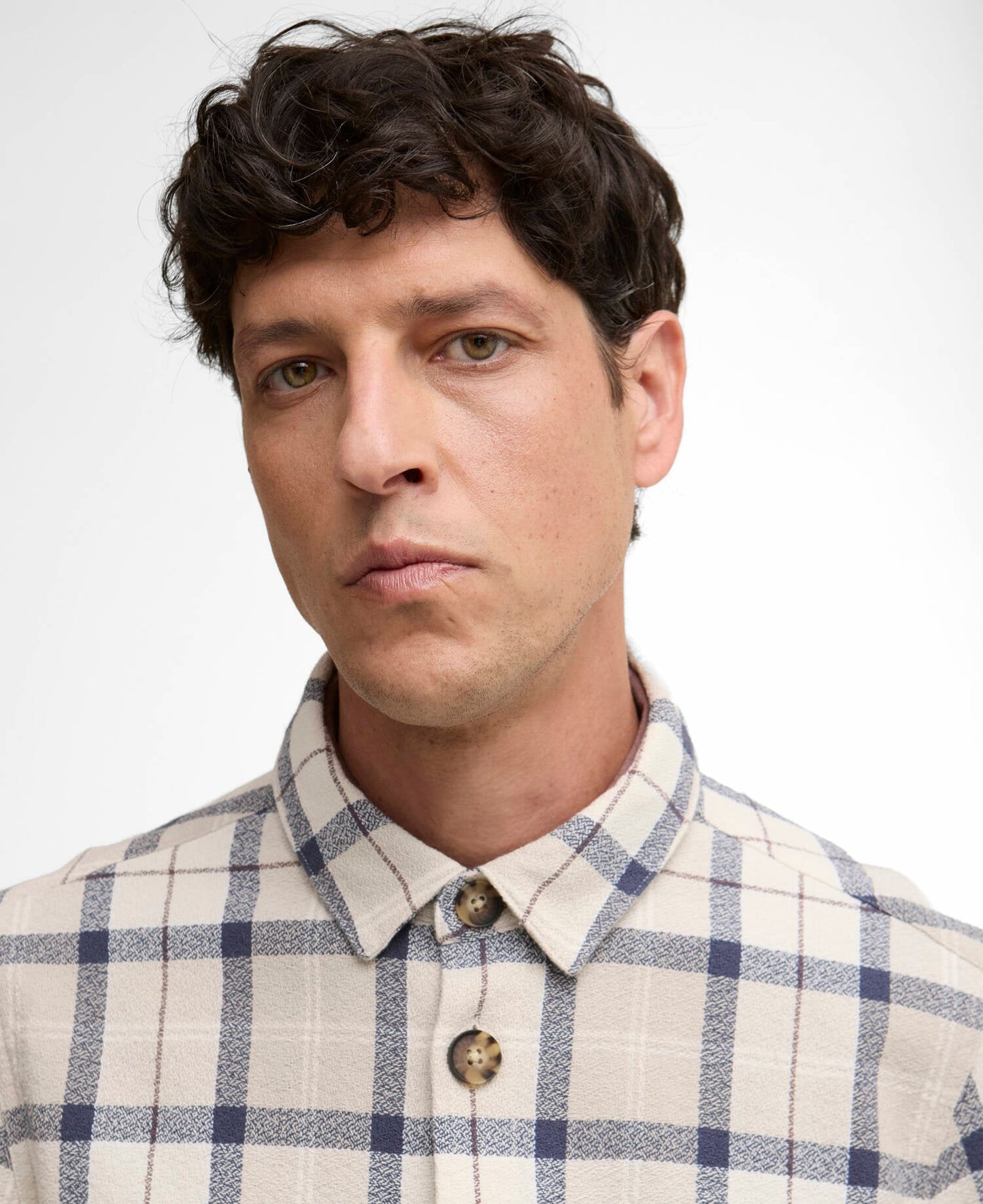 Barbour Vennel Textured Tartan Overshirt