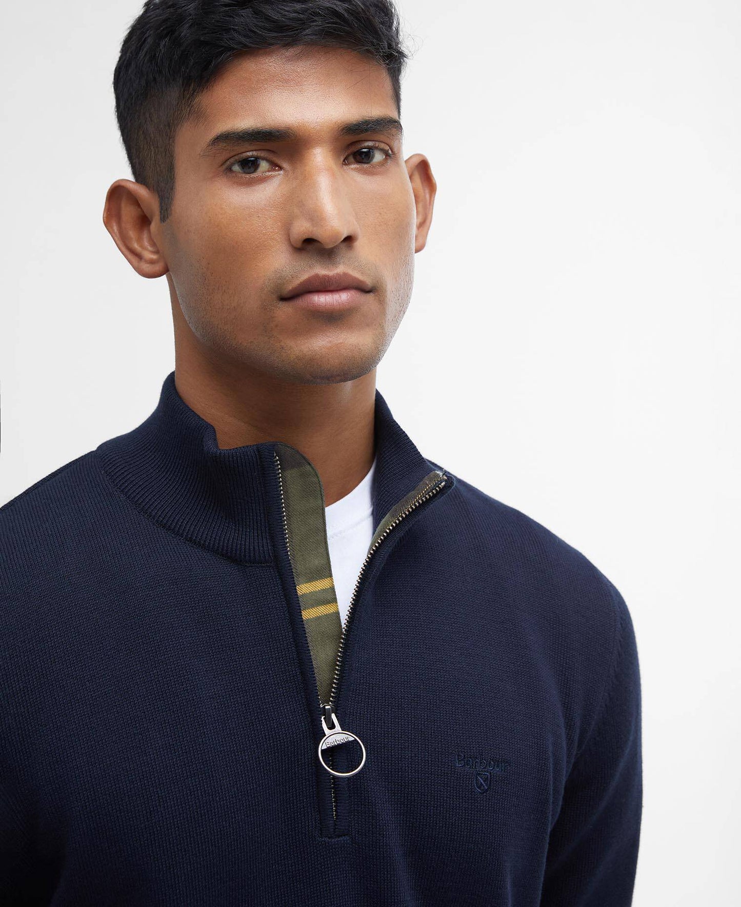 Barbour Cotton Quarter-Zip Jumper