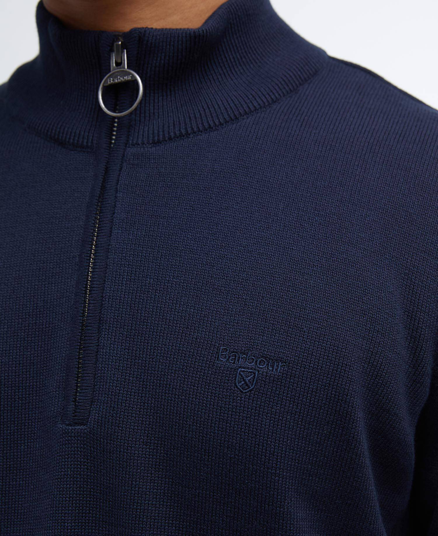 Barbour Cotton Quarter-Zip Jumper