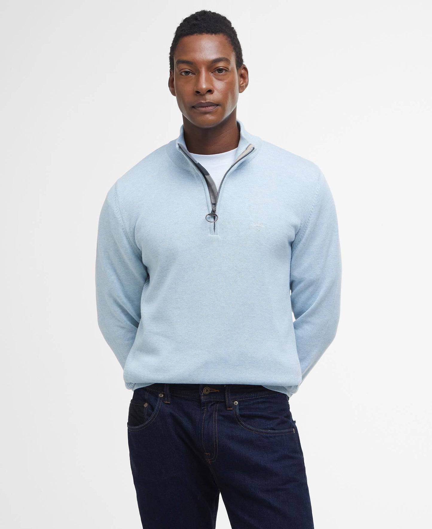 Barbour Cotton Quarter-Zip Jumper