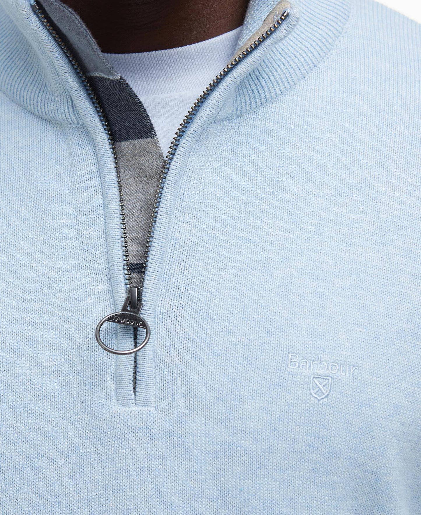 Barbour Cotton Quarter-Zip Jumper