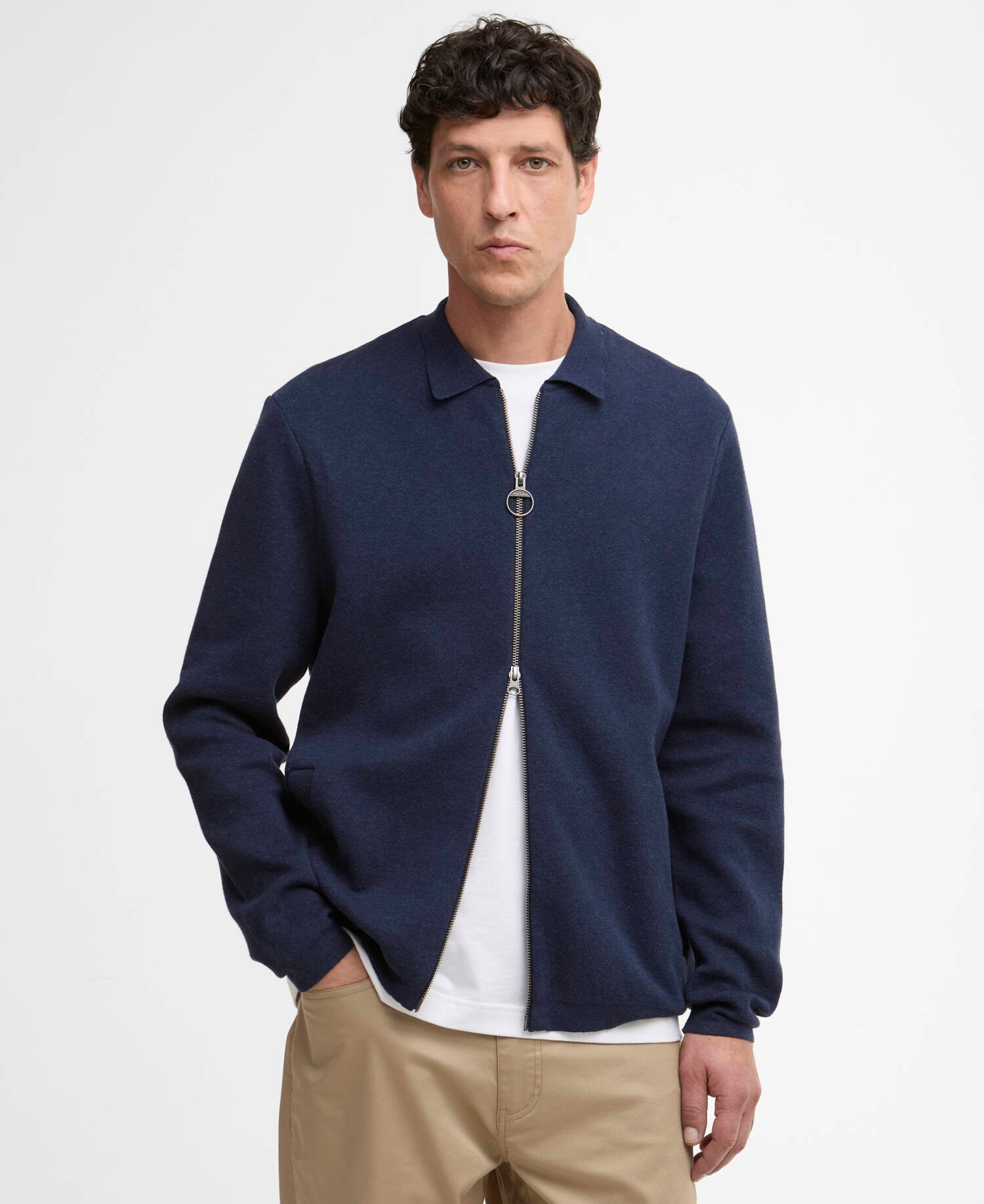 Barbour Crowcombe Knitted Zip-Up Jumper