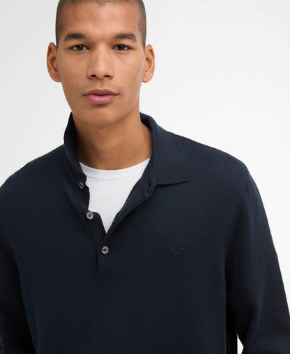 Barbour Pima Cotton Knitted Polo Shirt