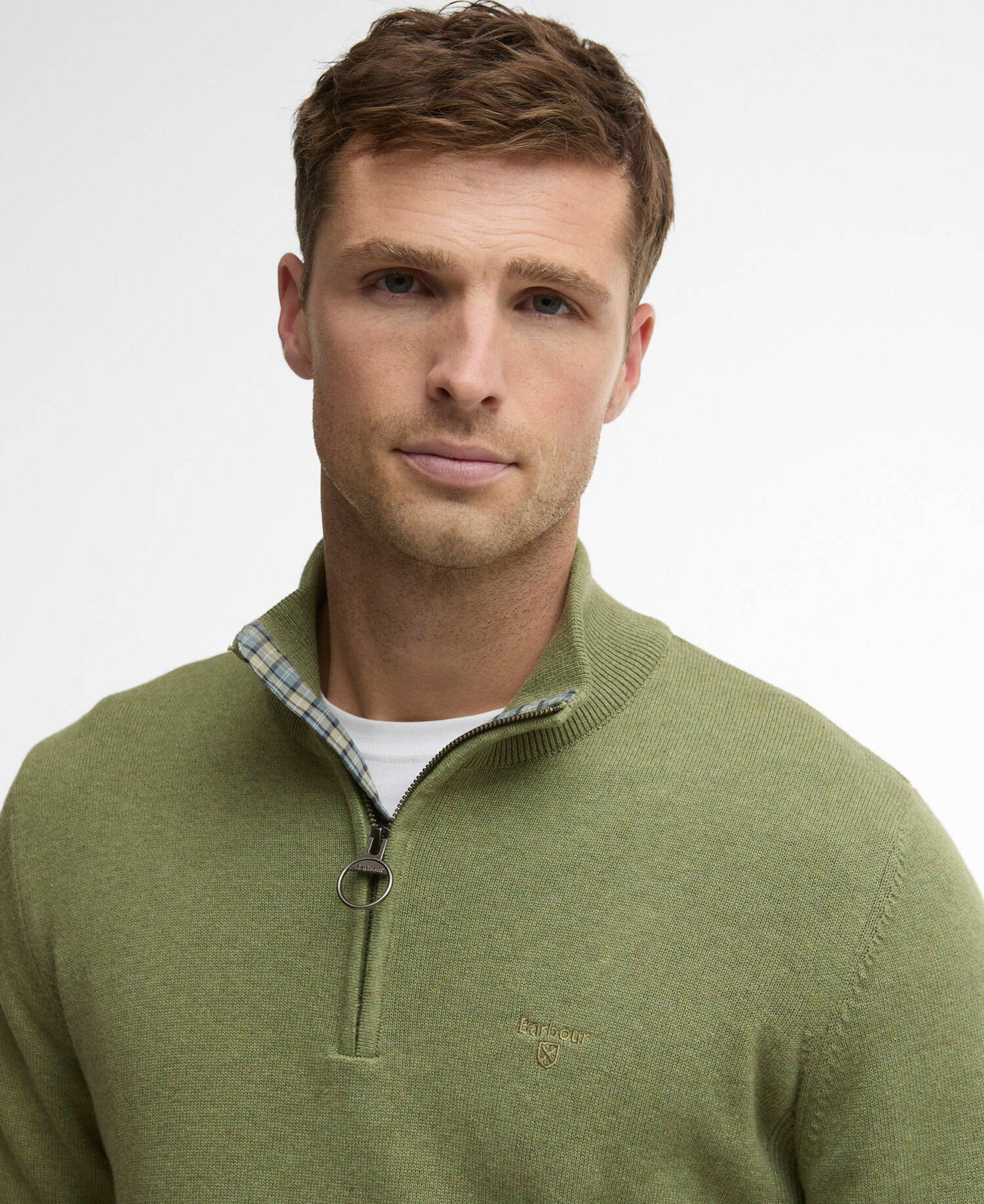 Barbour Cotton Quarter-Zip Jumper