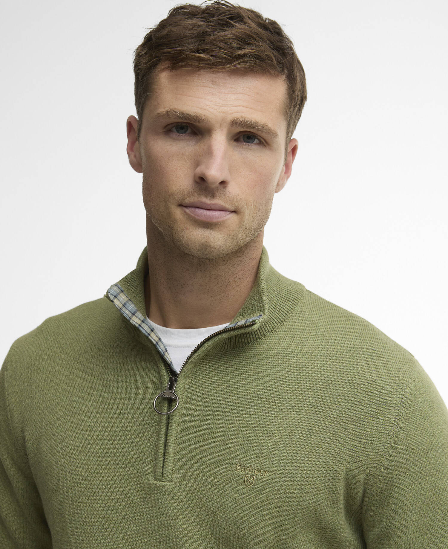 Barbour Cotton Quarter-Zip Jumper