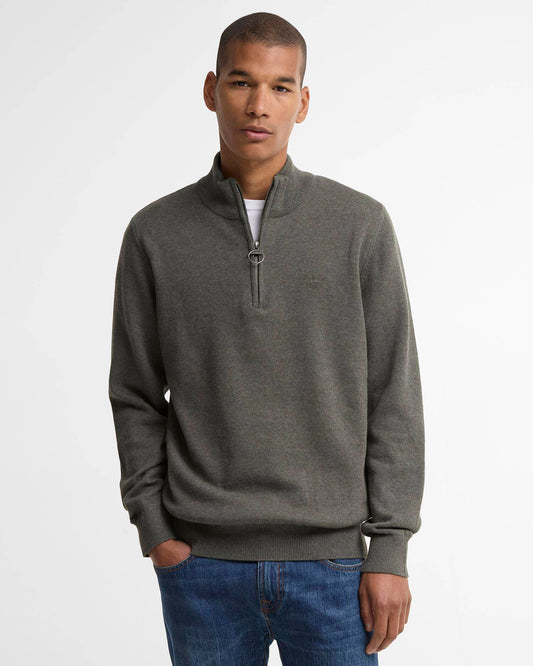 Barbour Cotton Quarter-Zip Jumper