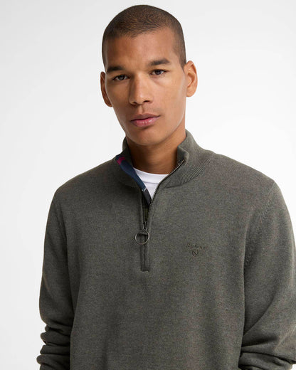 Barbour Cotton Quarter-Zip Jumper