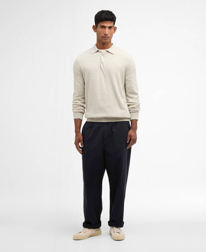 Barbour Pima Cotton Knitted Polo Shirt