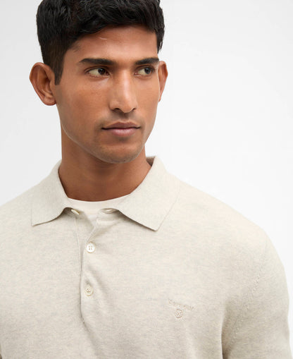 Barbour Pima Cotton Knitted Polo Shirt