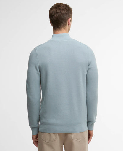 Barbour Essential Honeycomb Quarter-Zip Jumper