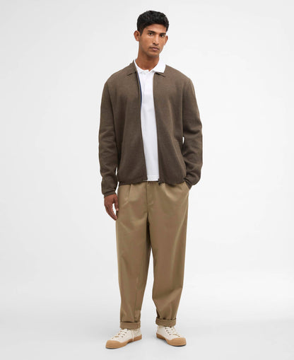 Barbour Crowcombe Knitted Zip-Up Jumper