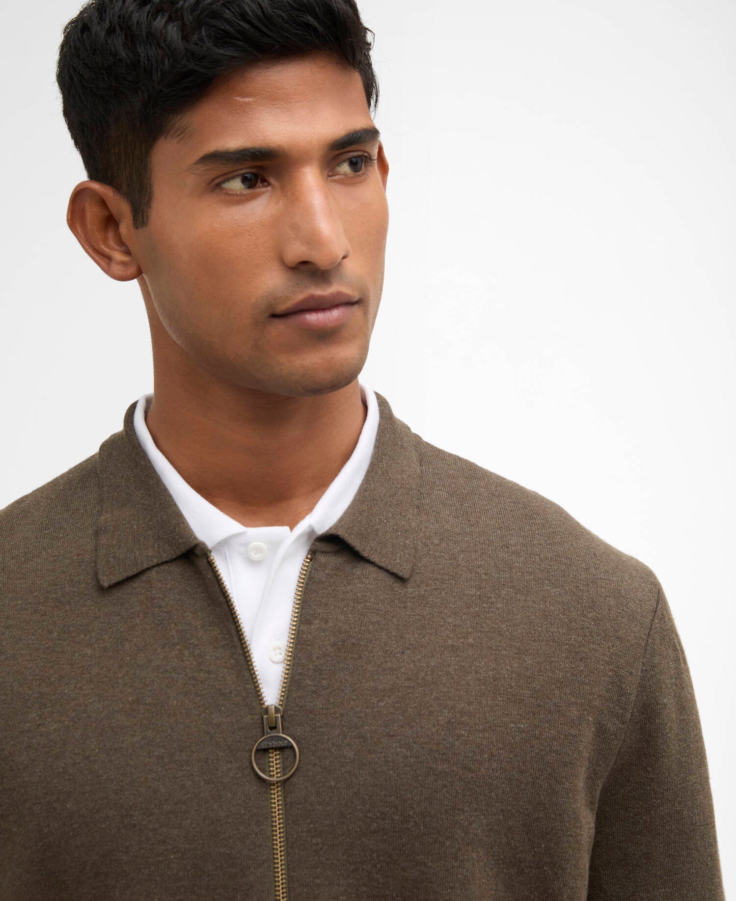 Barbour Crowcombe Knitted Zip-Up Jumper