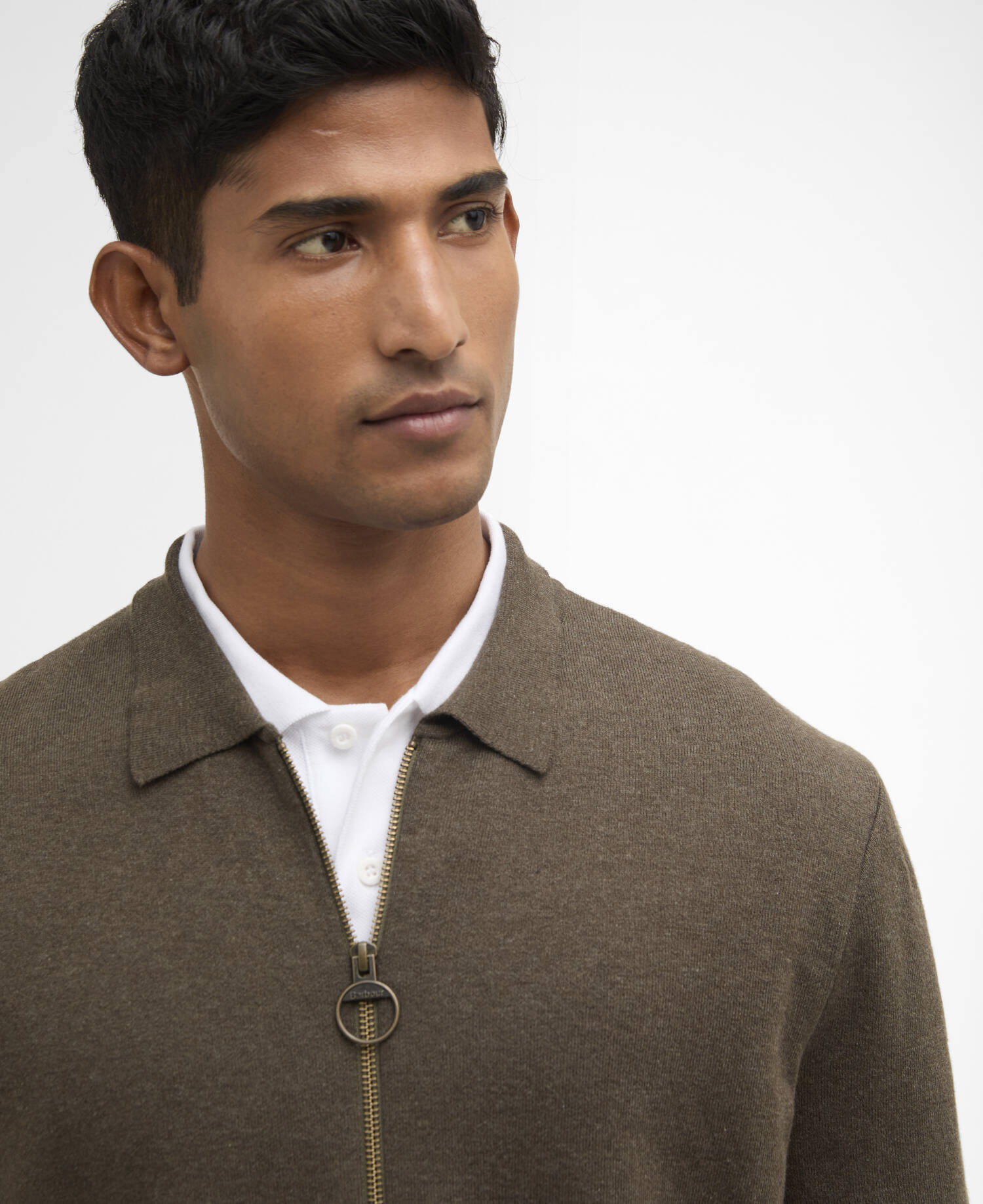 Barbour Crowcombe Knitted Zip-Up Jumper