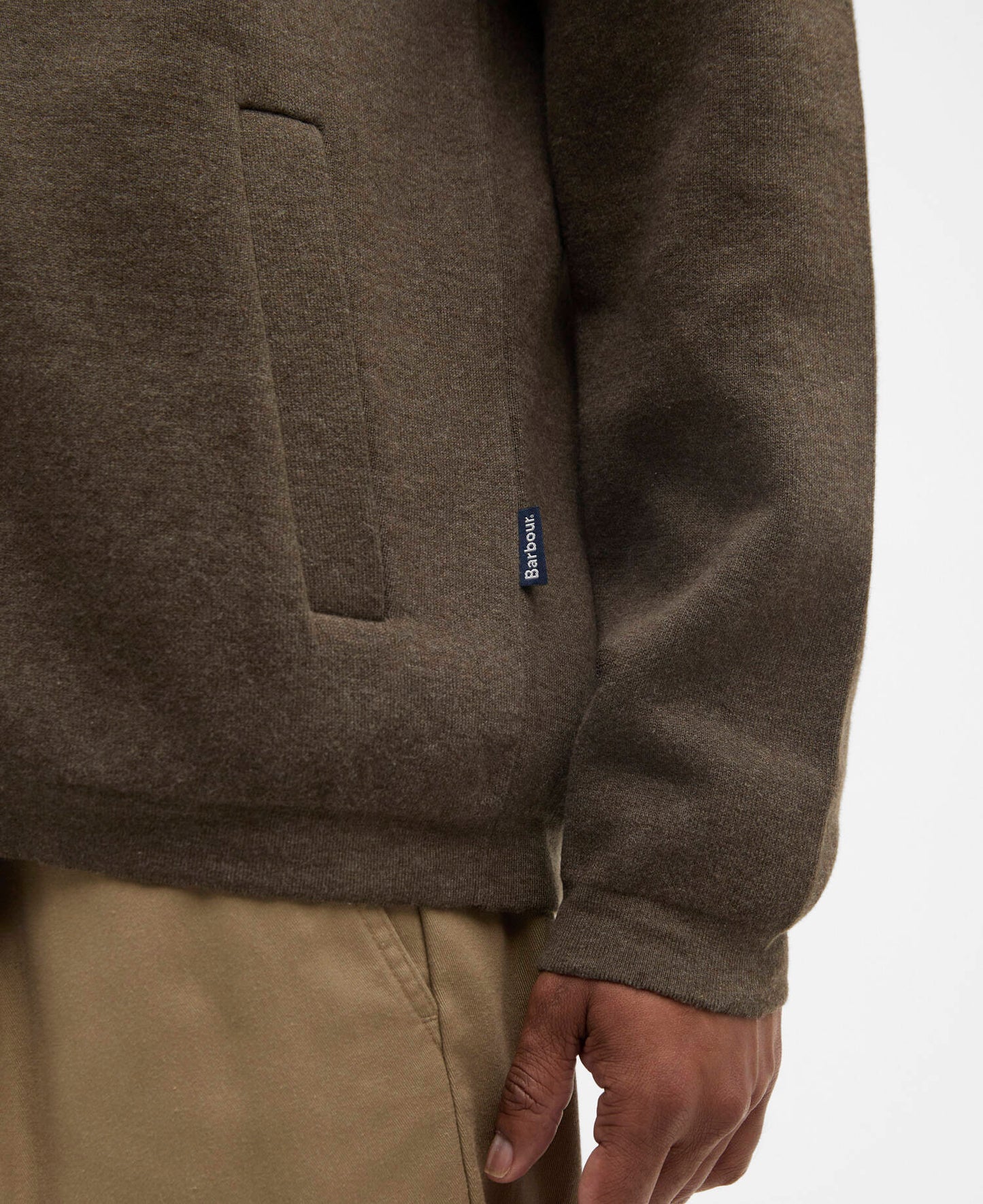 Barbour Crowcombe Knitted Zip-Up Jumper