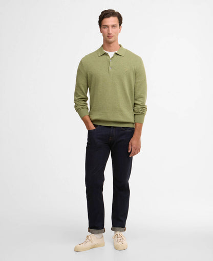 Barbour Pima Cotton Knitted Polo Shirt