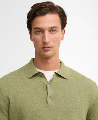 Barbour Pima Cotton Knitted Polo Shirt