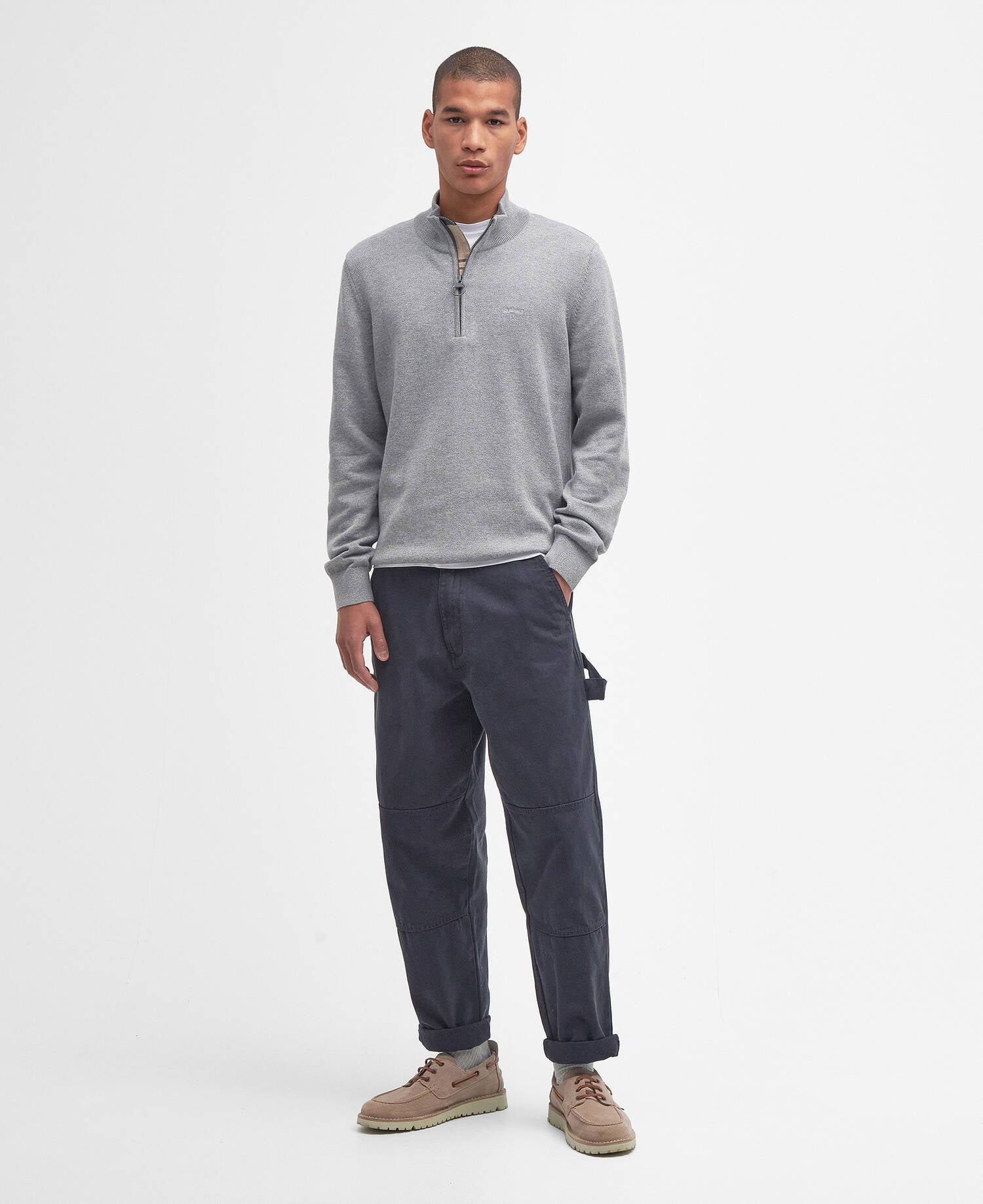 Barbour Cotton Quarter-Zip Jumper