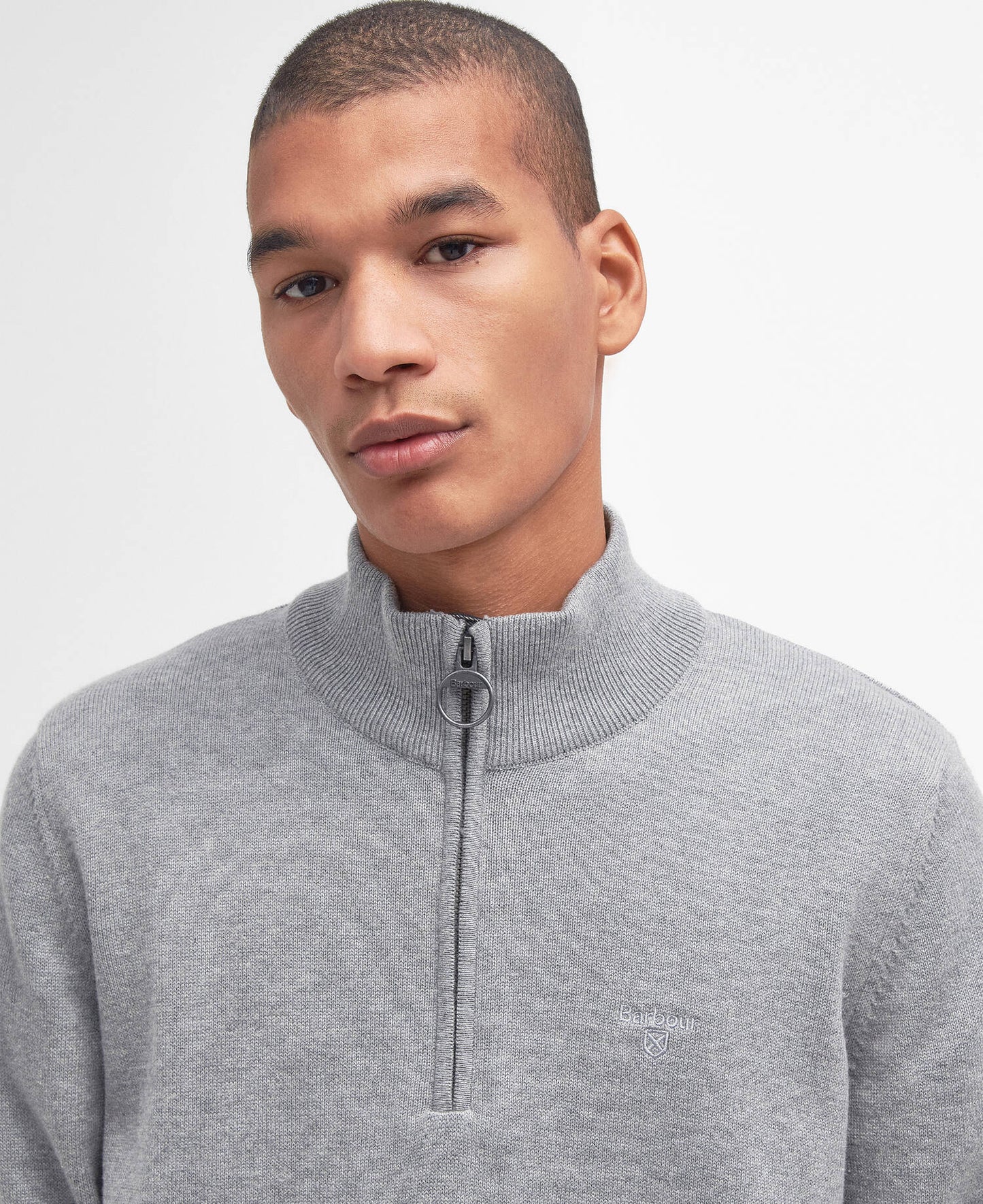 Barbour Cotton Quarter-Zip Jumper