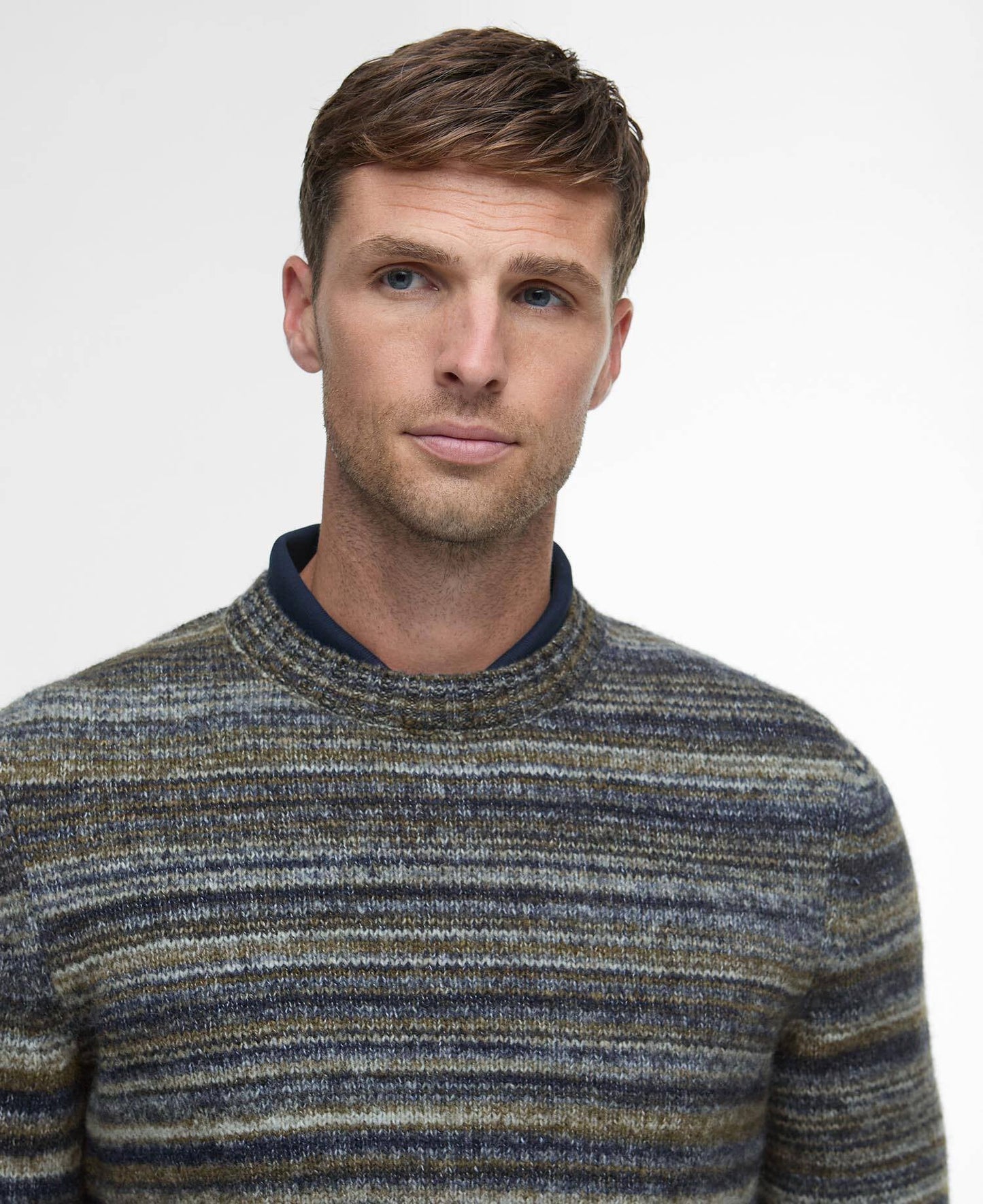 Barbour Pateley Striped Crew Neck Jumper