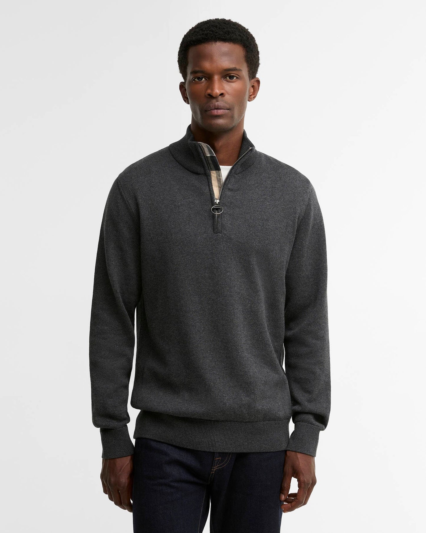 Barbour Cotton Quarter-Zip Jumper