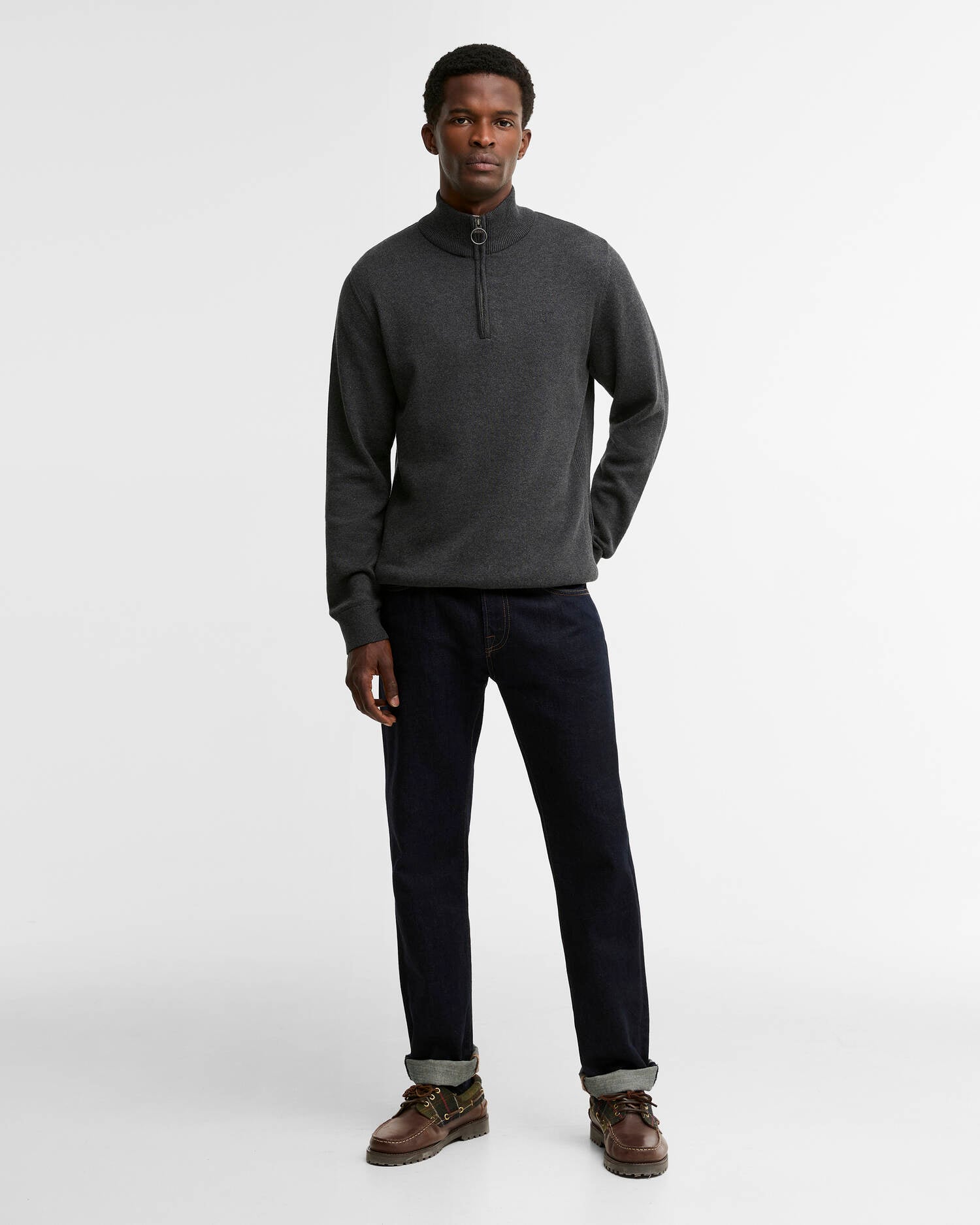 Barbour Cotton Quarter-Zip Jumper