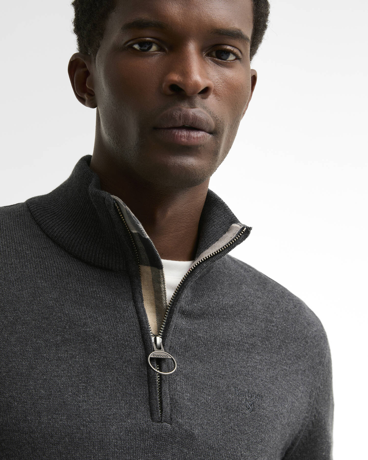 Barbour Cotton Quarter-Zip Jumper