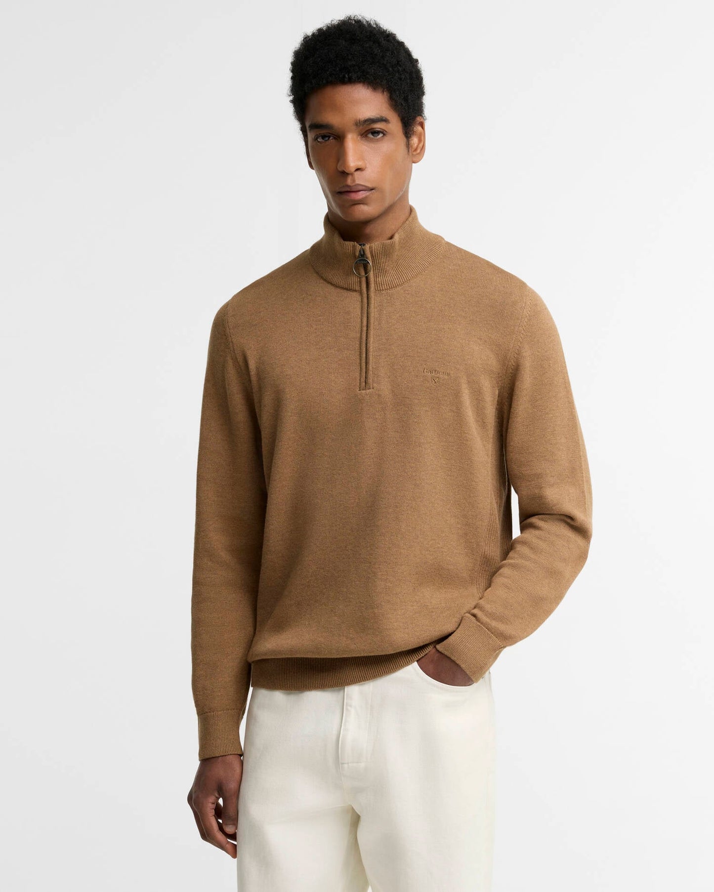 Barbour Cotton Quarter-Zip Jumper