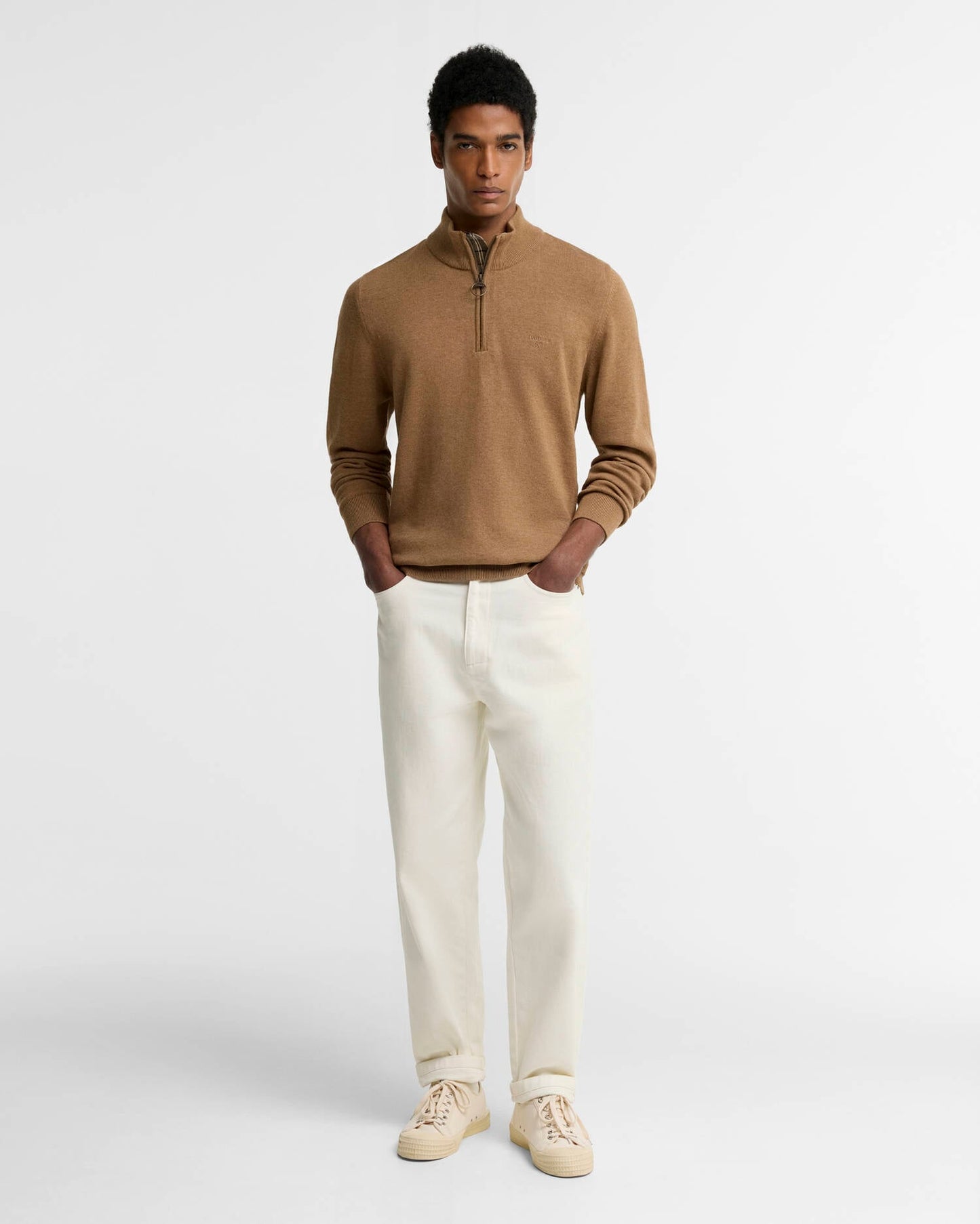 Barbour Cotton Quarter-Zip Jumper