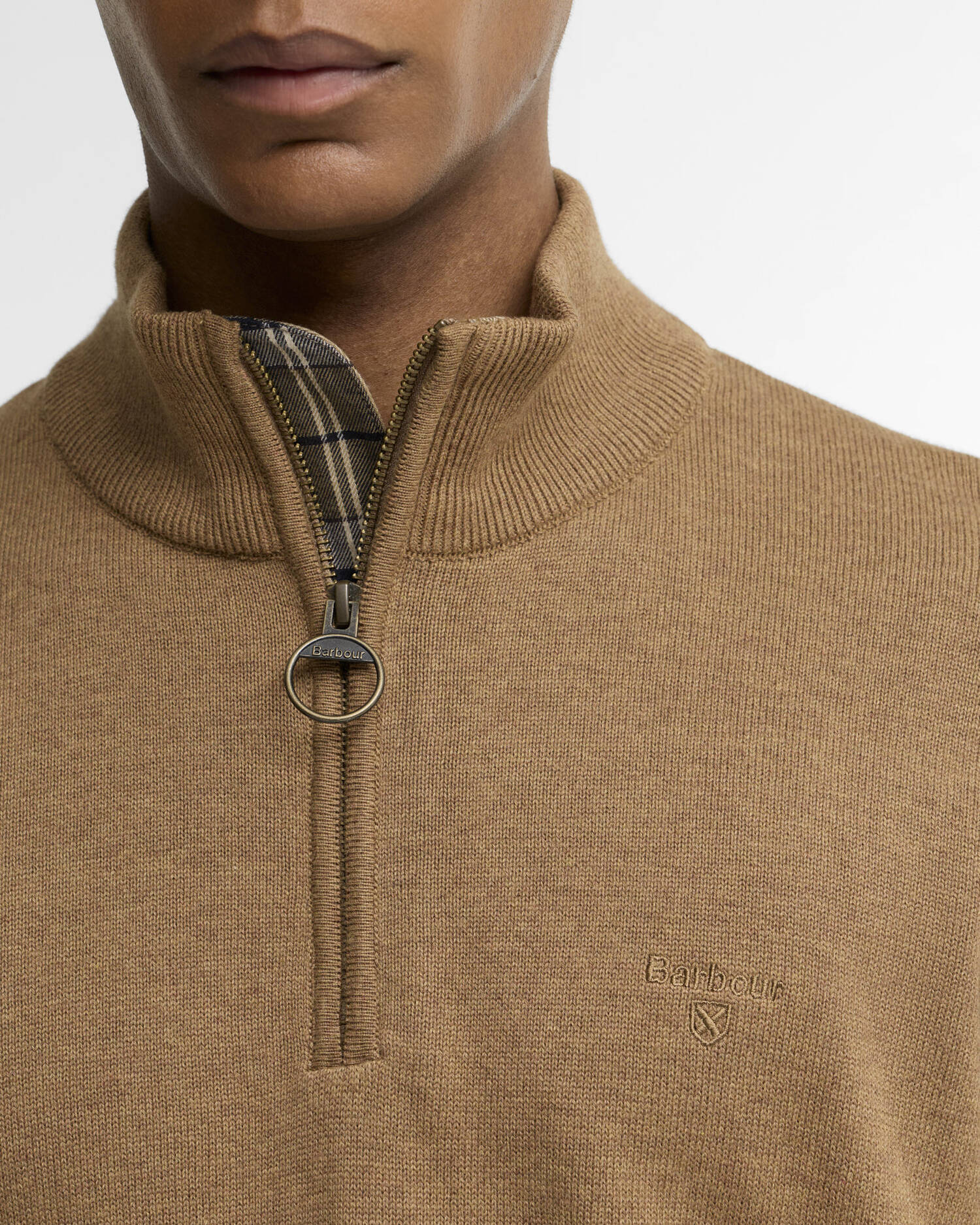 Barbour Cotton Quarter-Zip Jumper