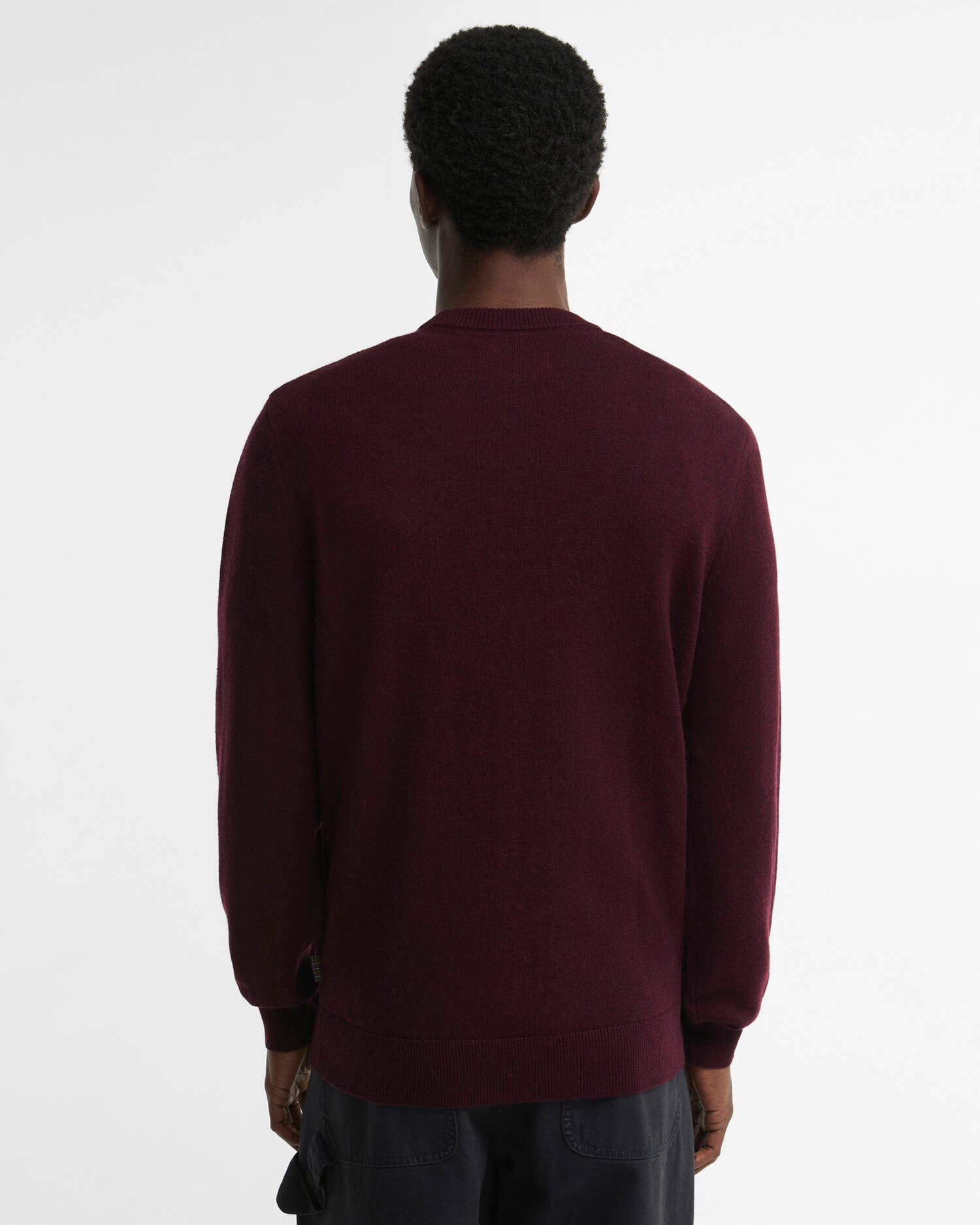 Barbour Mineral Tartan Crew Neck Jumper