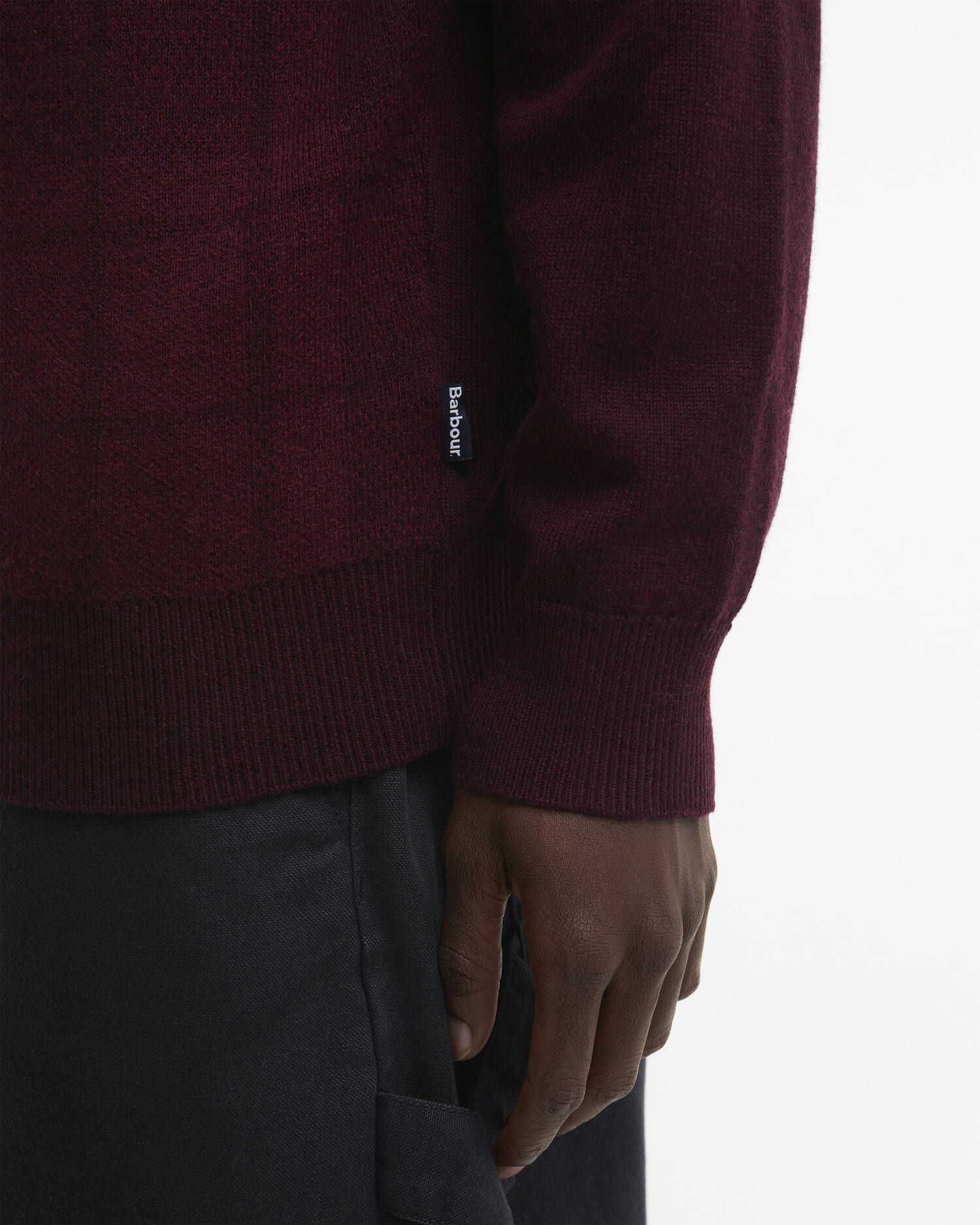 Barbour Mineral Tartan Crew Neck Jumper