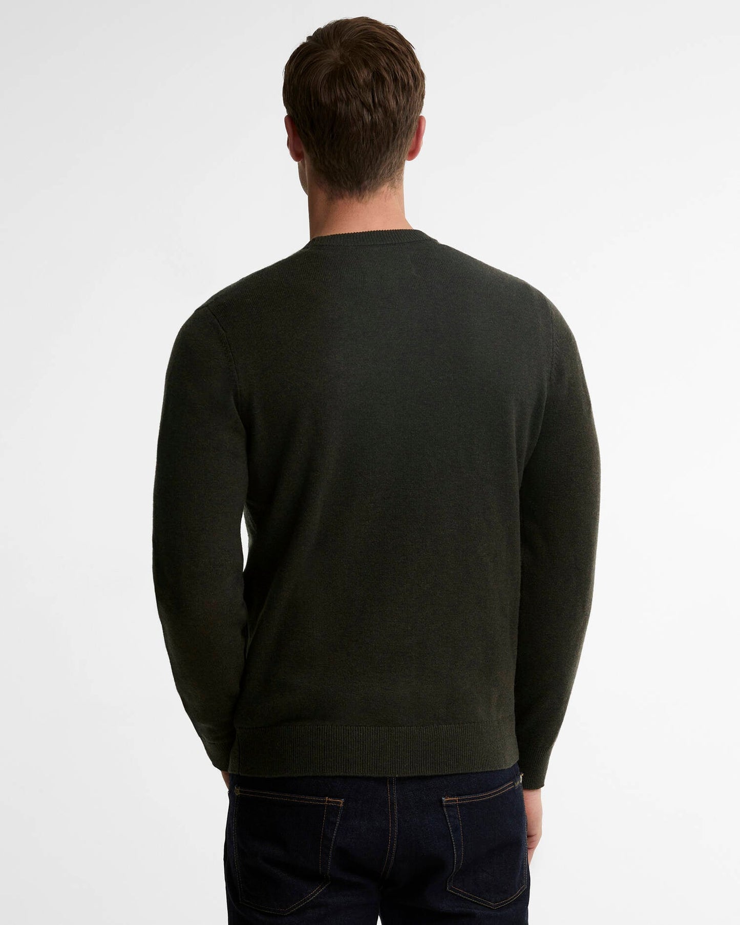 Barbour Mineral Tartan Crew Neck Jumper