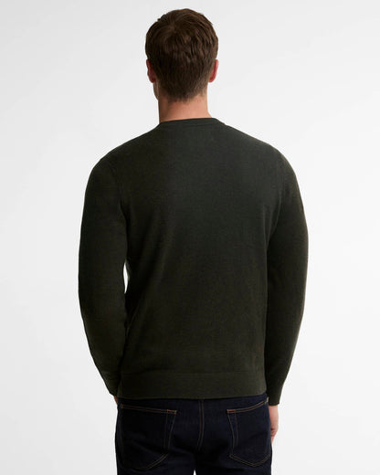 Barbour Mineral Tartan Crew Neck Jumper