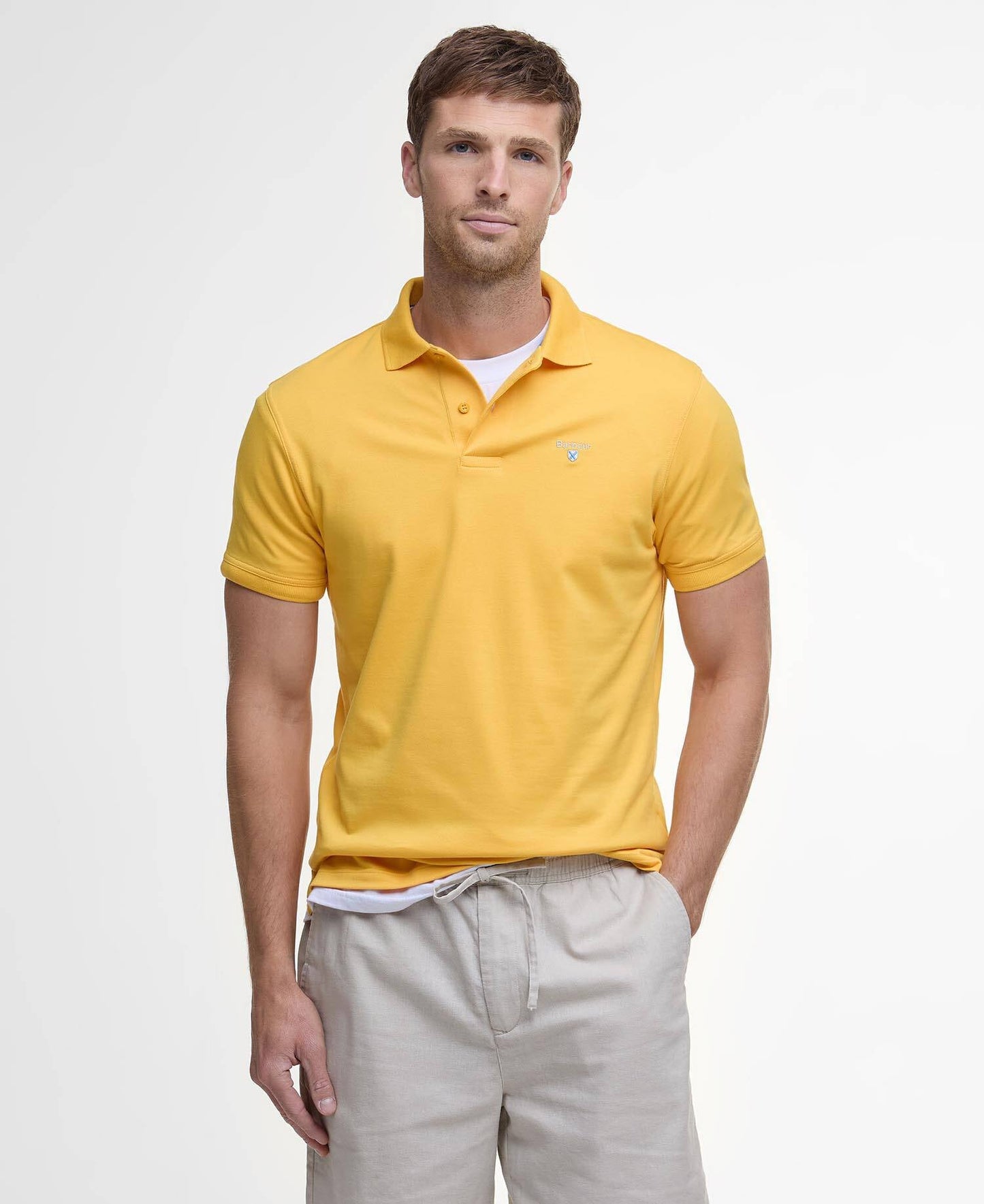 Barbour Cotton Linen Relaxed Shorts