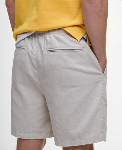 Barbour Cotton Linen Relaxed Shorts