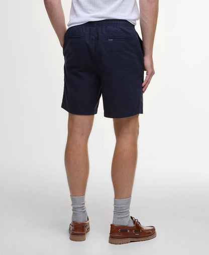 Barbour Cotton Linen Relaxed Shorts