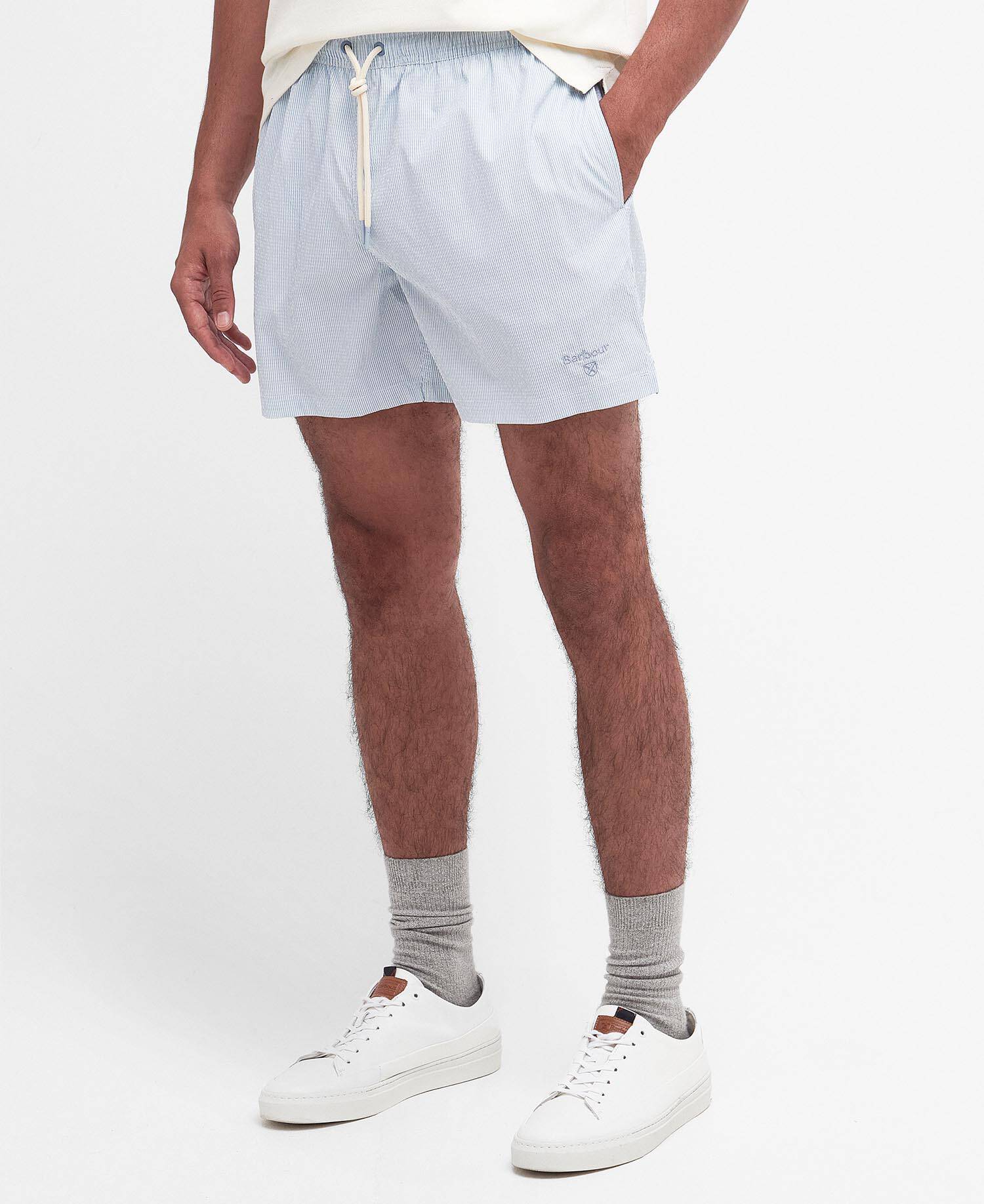 Barbour Somerset Pinstripe Swim Shorts