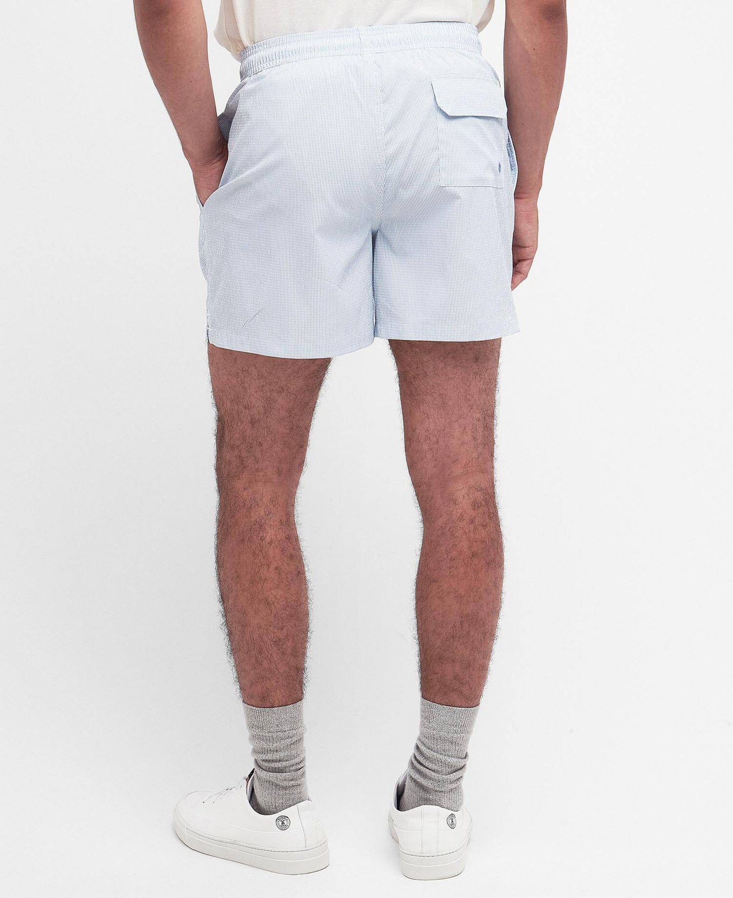 Barbour Somerset Pinstripe Swim Shorts