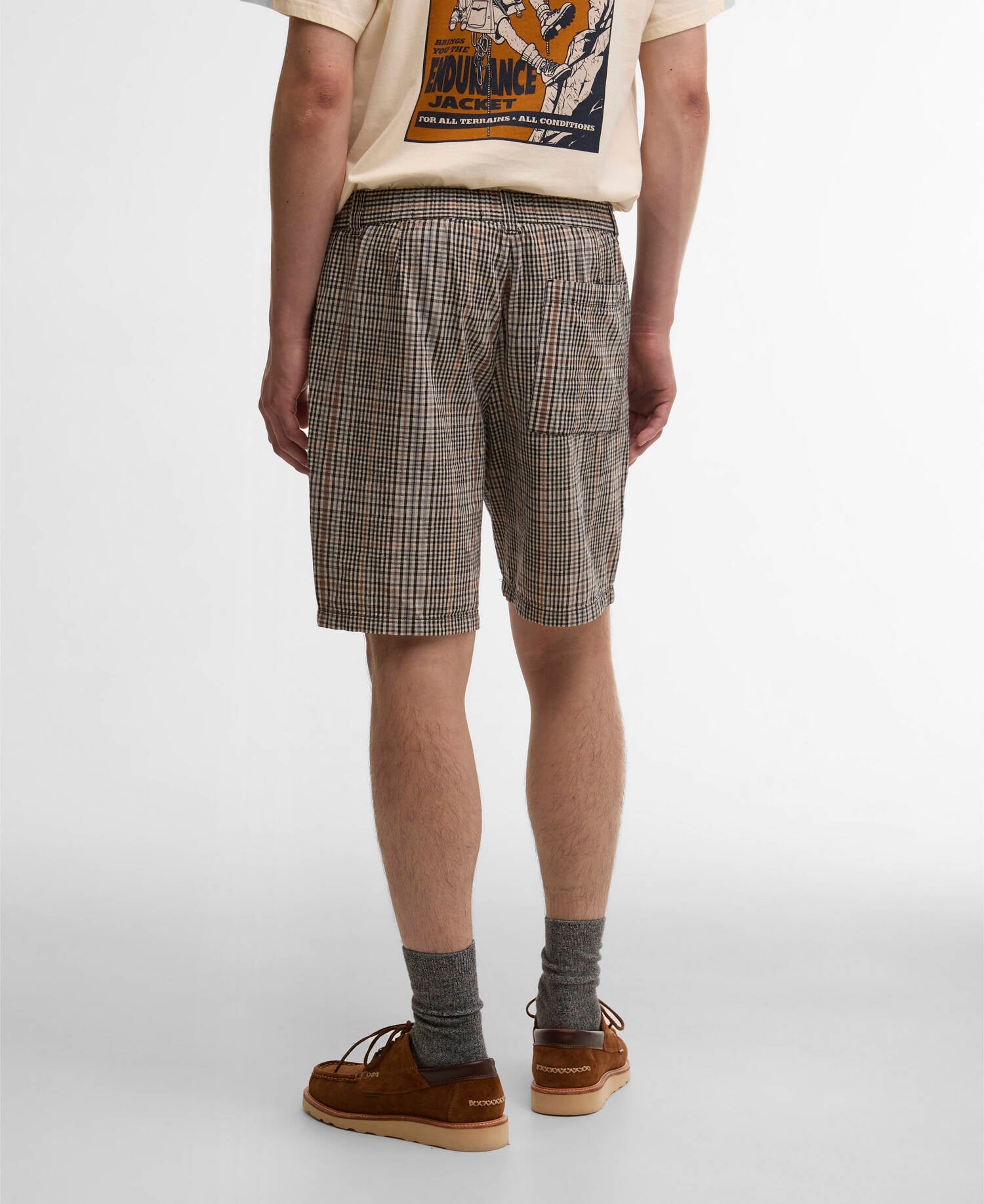 Barbour Fife Checked Short