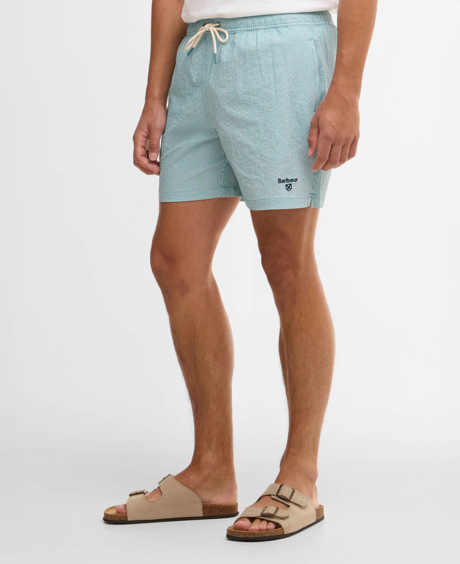 Barbour Somerset Pinstripe Swim Shorts