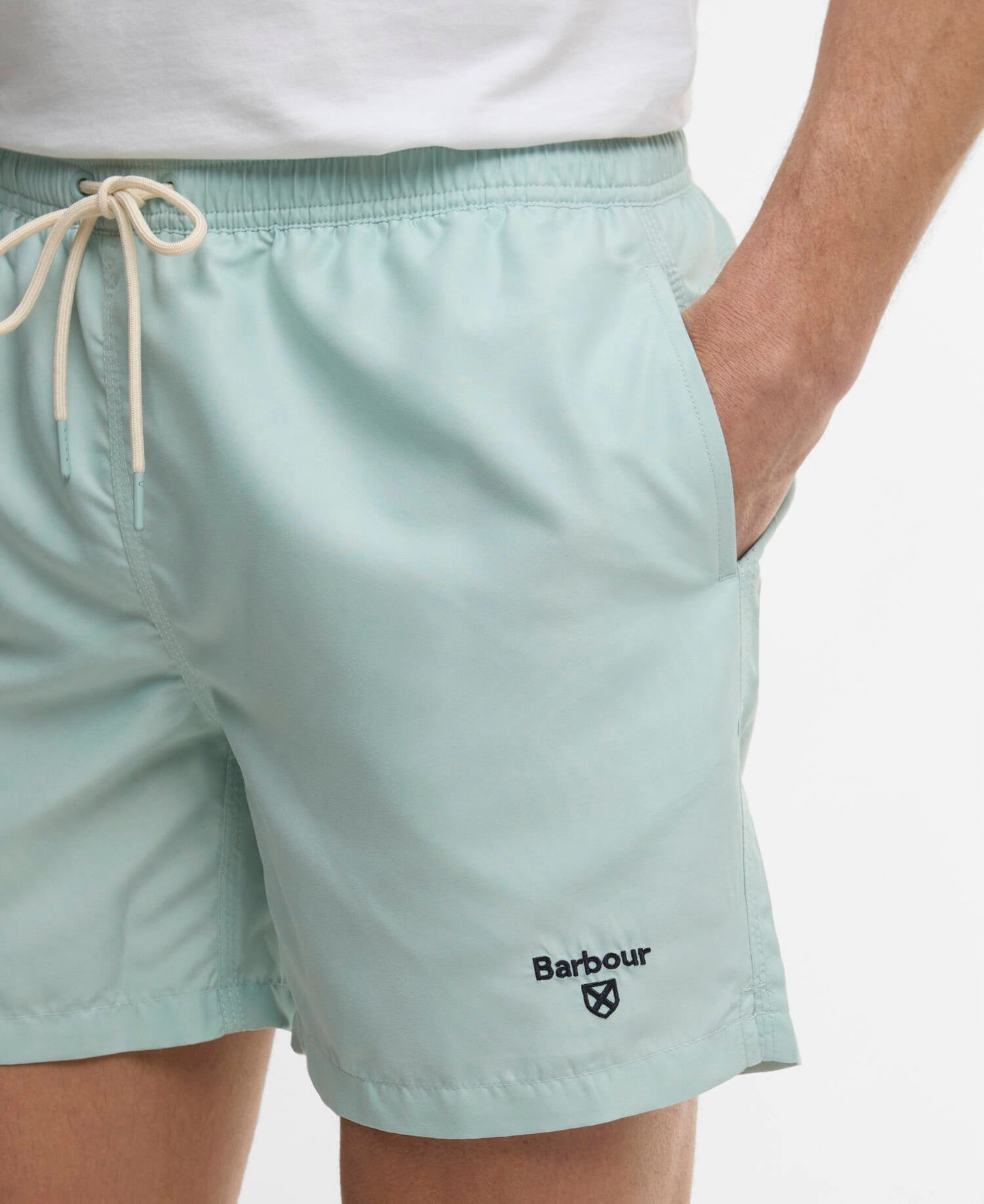 Barbour Water Reactive Leaf Print Swim Short