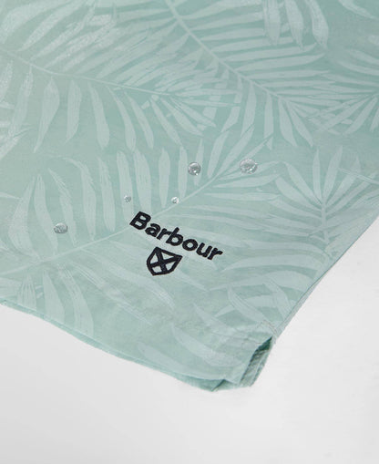 Barbour Water Reactive Leaf Print Swim Short
