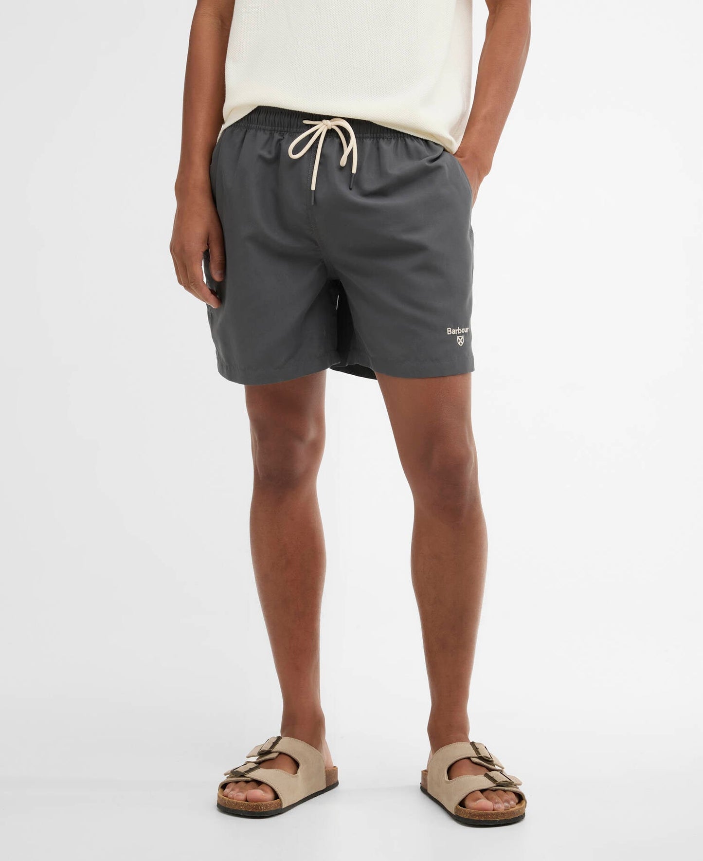 Barbour Water Reactive Leaf Print Swim Short