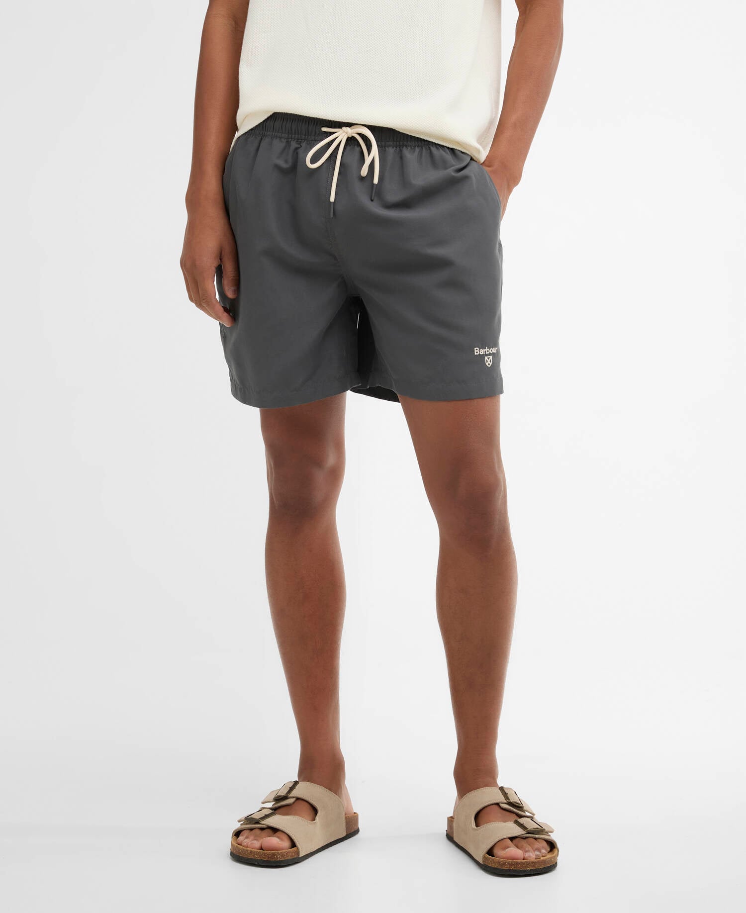 Barbour Water Reactive Leaf Print Swim Short
