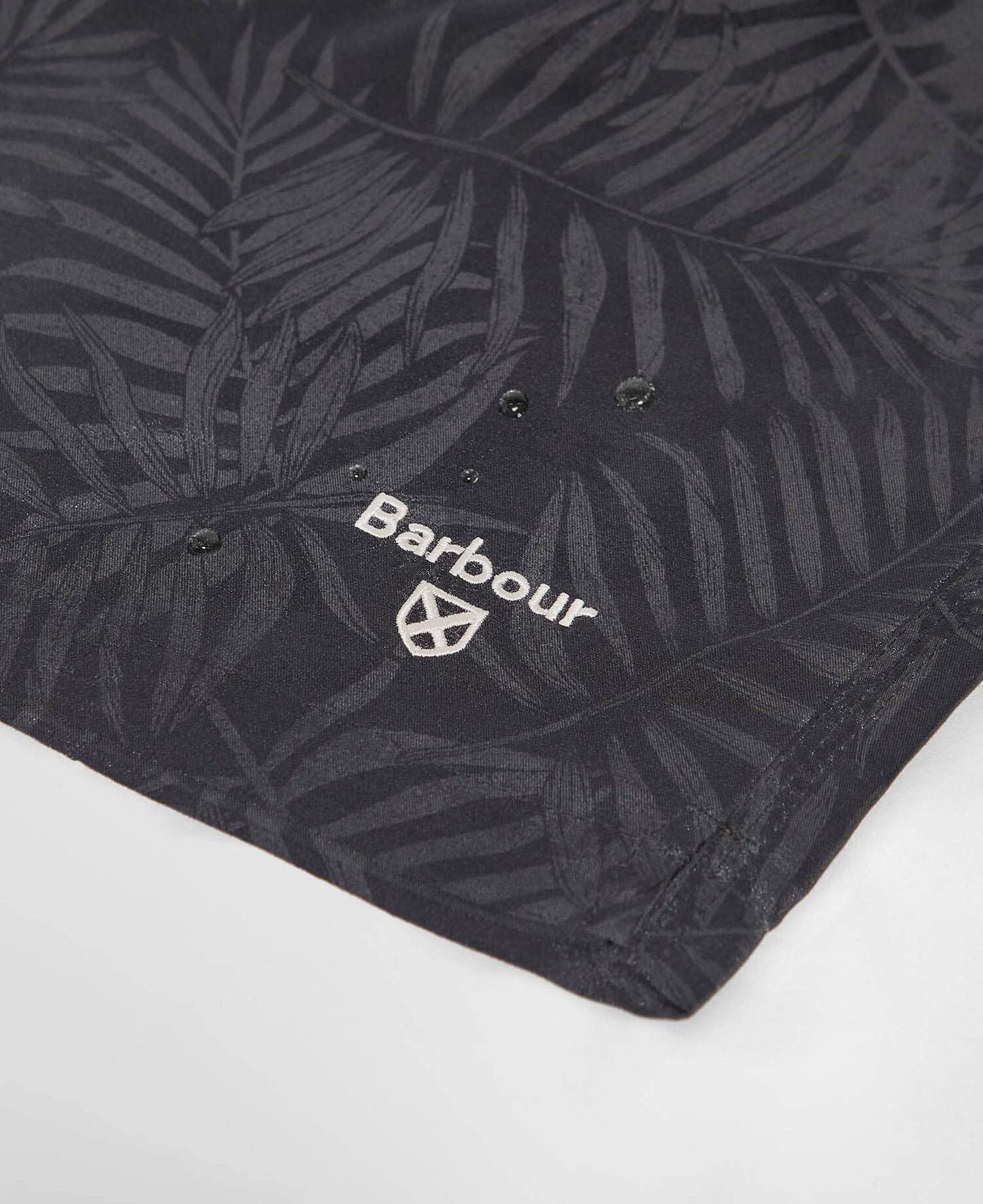 Barbour Water Reactive Leaf Print Swim Short