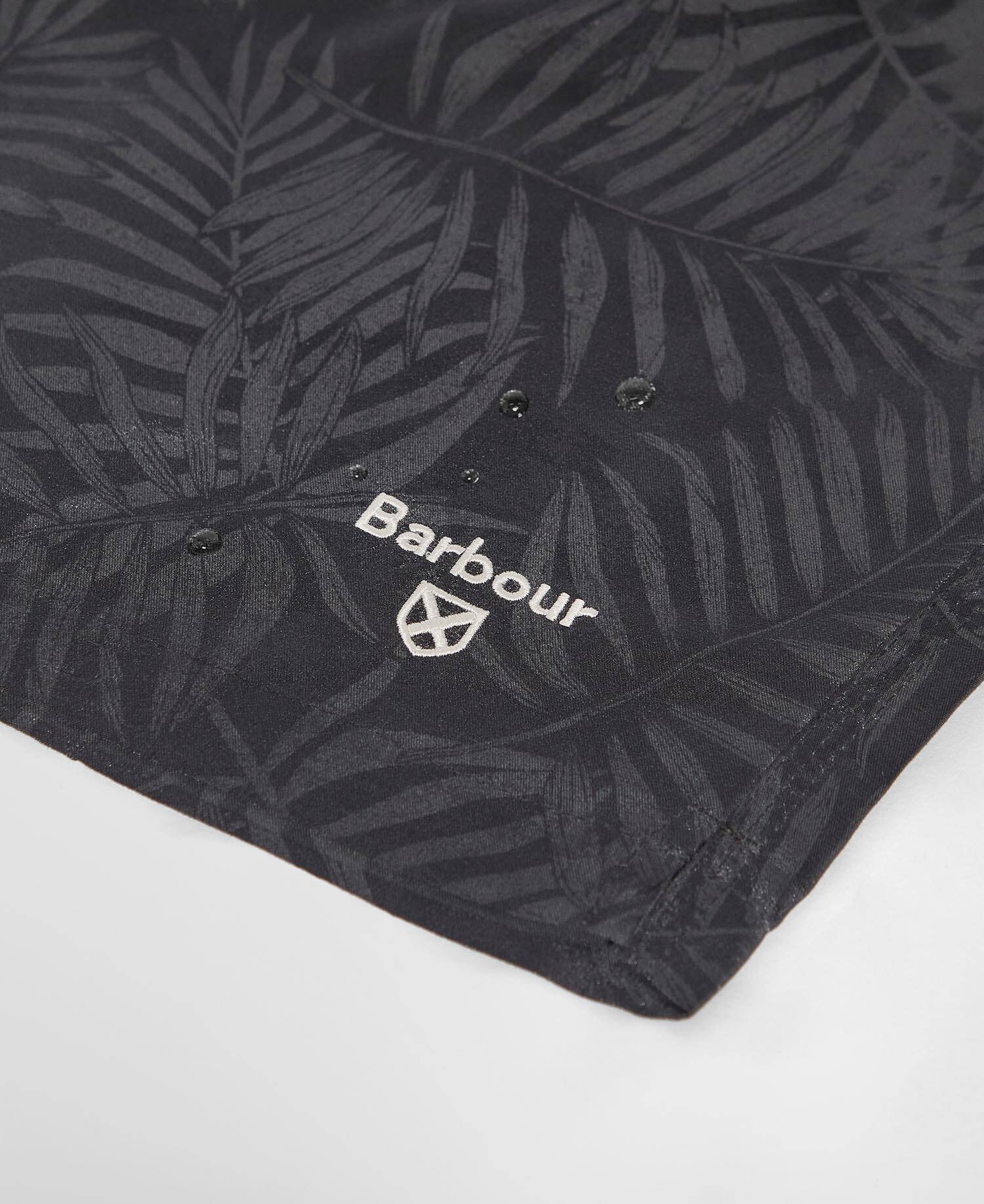 Barbour Water Reactive Leaf Print Swim Short